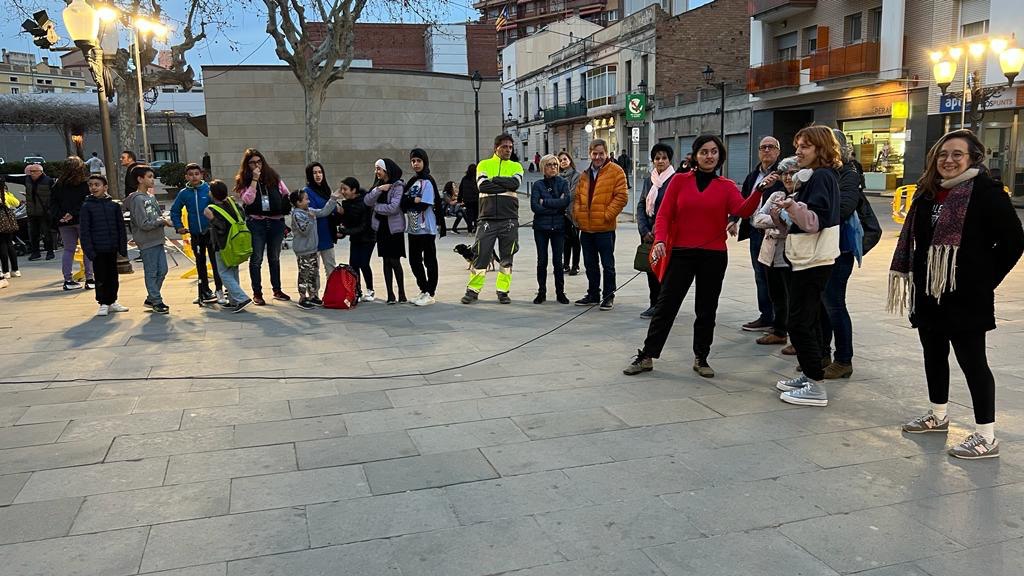 Presentació de la campanya "Olesa és antiracista"