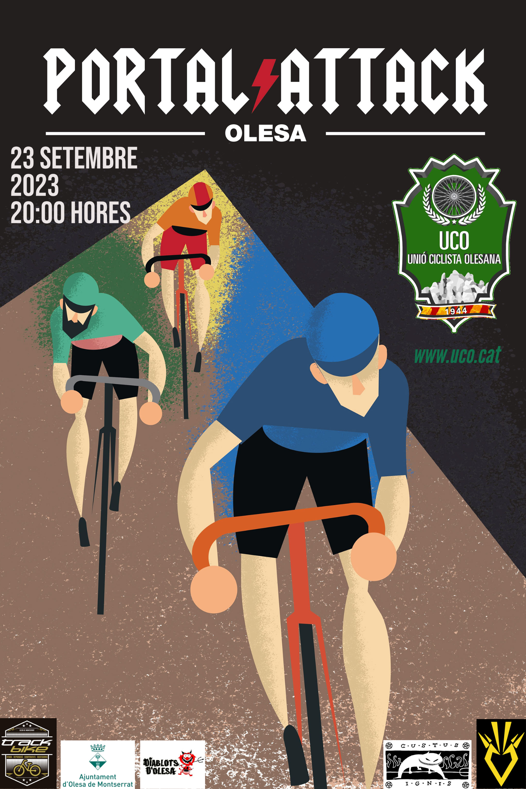 Cartell de la pimera edició del Portal Attack
