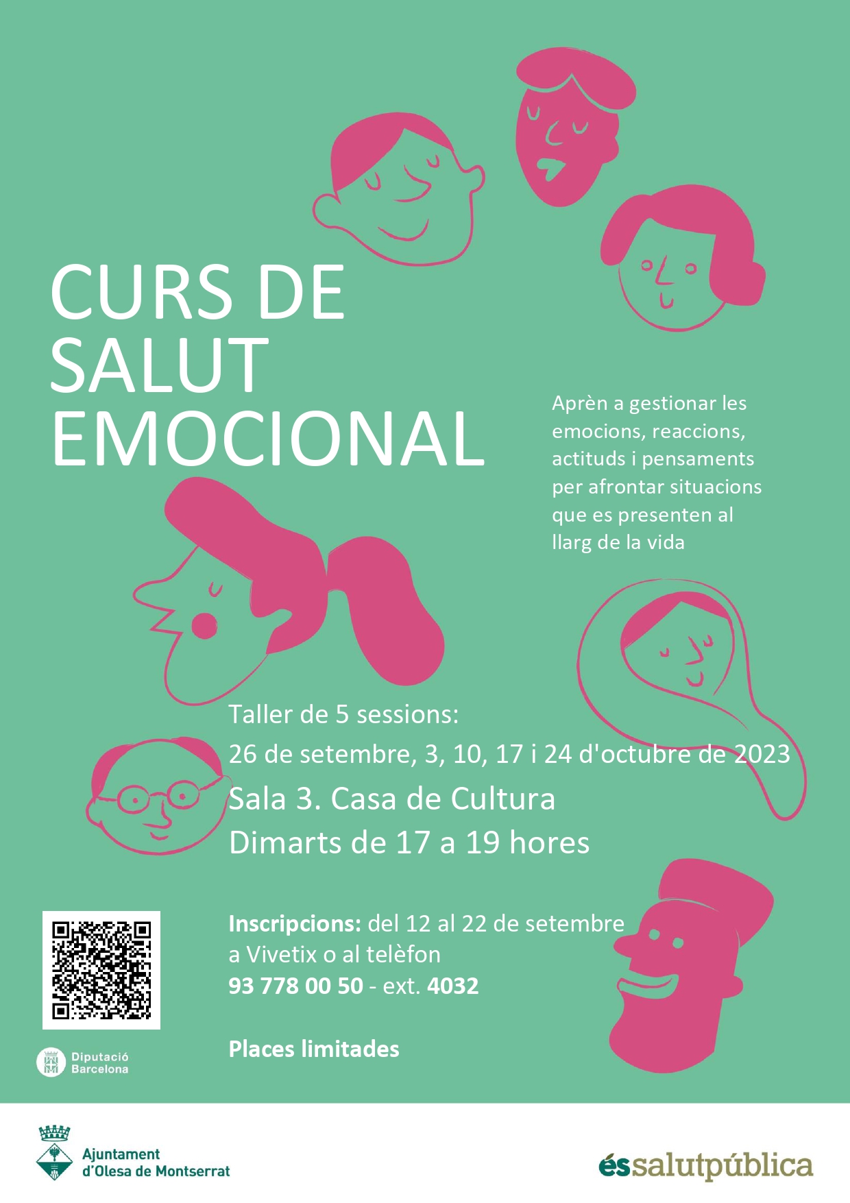 Curs de salut emocional deles mesos de setembre i octubre 2023