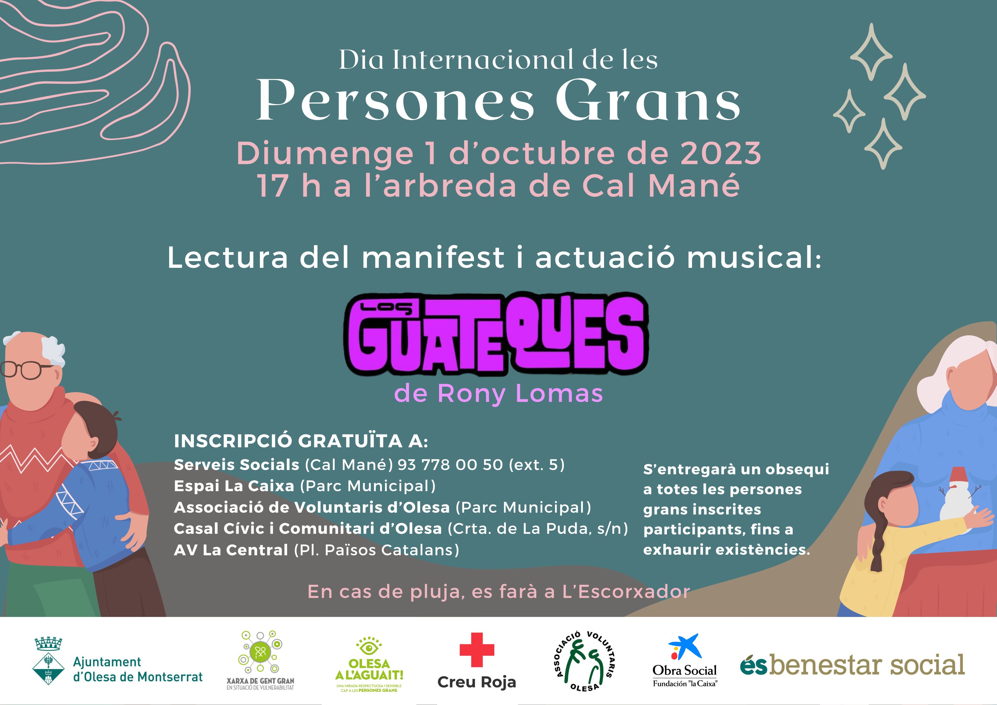 Manifest del Consell Consultiu de la Gent Gran del Baix Llobregat amb motiu de l'1 d'octubre de les Persones Grans 
