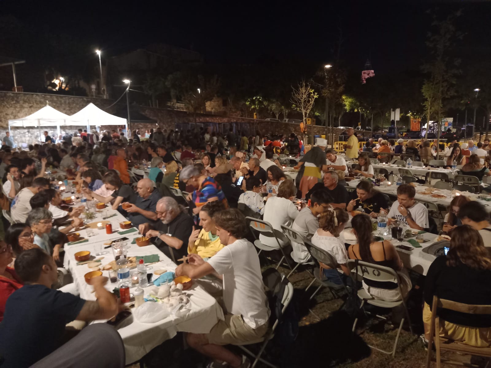 Festa Miquelets 2023: sopar popular al Parc del Porxo.