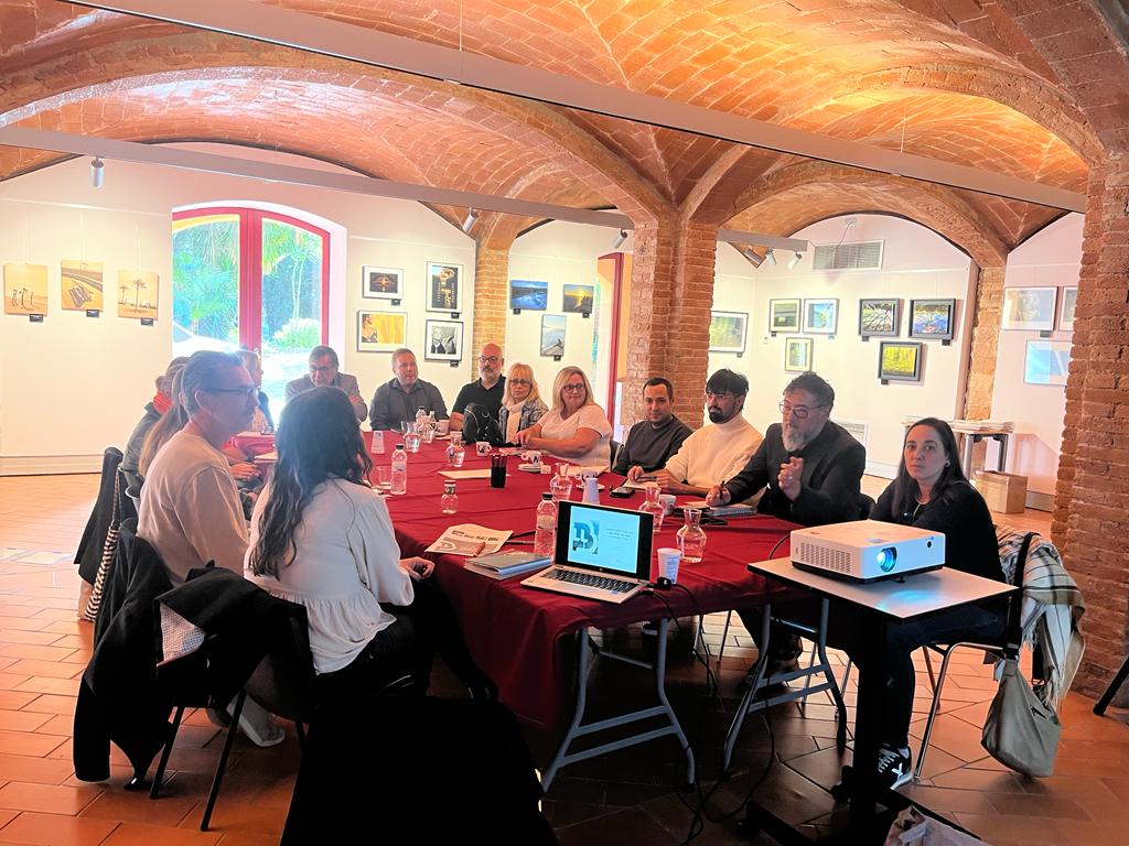 Fotografia de la reunió del consorci de turisme del Baix Llobregat